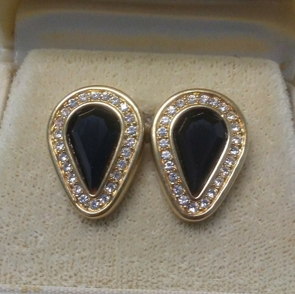 VTG SWAROVSKI Crystal Earrings SIGNED SAL - Picture 6 of 6